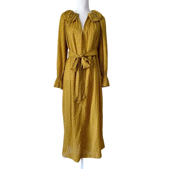 Doen Mustard Maxi Dress - Picture 4 of 9